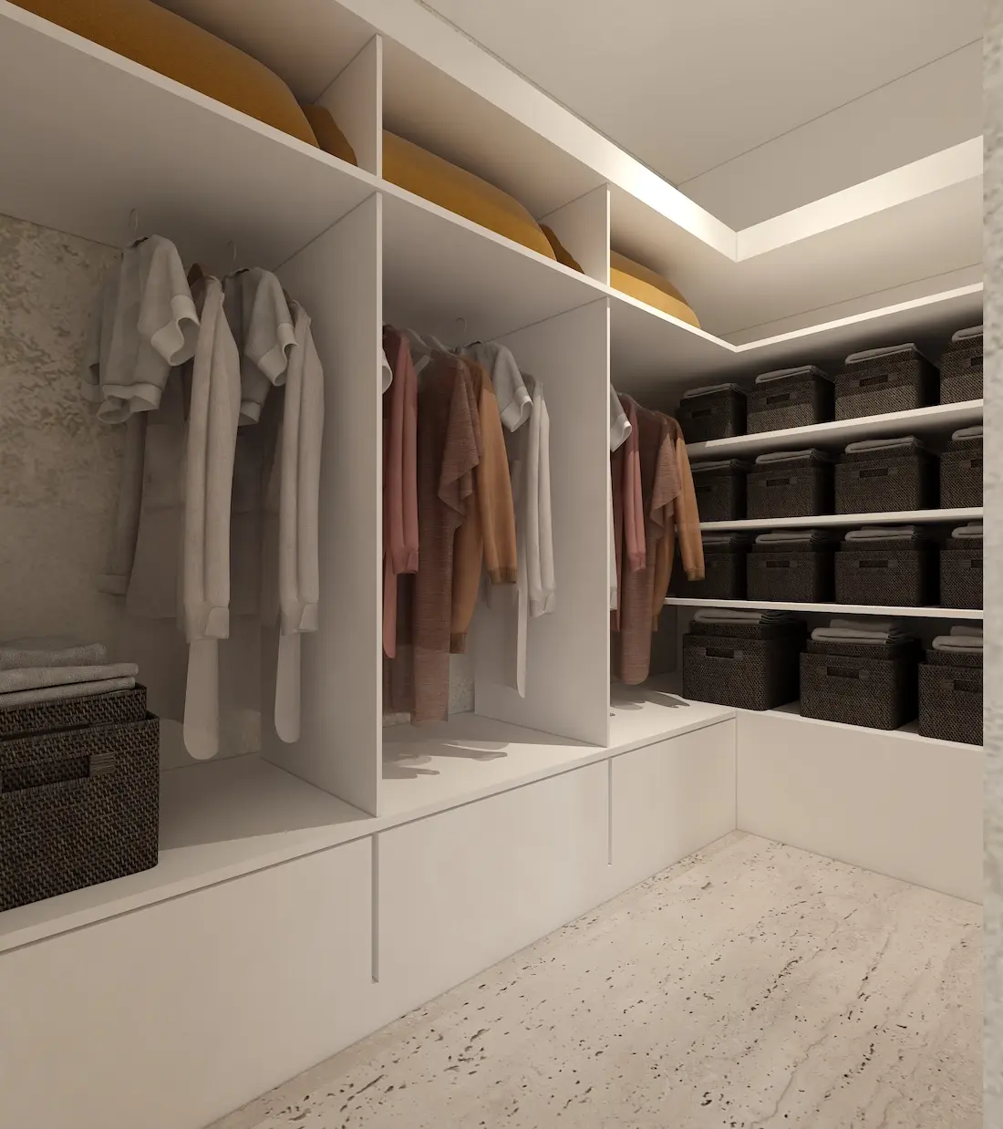 Walk-in closet